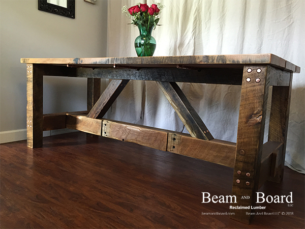 Jim Beam Hardwood Table Picture